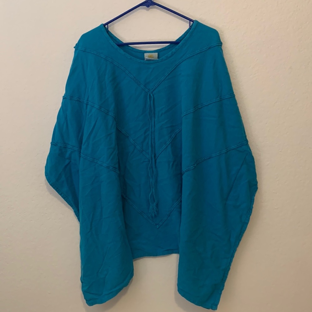 Poncho Style Top